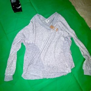 BKE Women’s Small Grey Sweater BRAND NEW WITH TAG